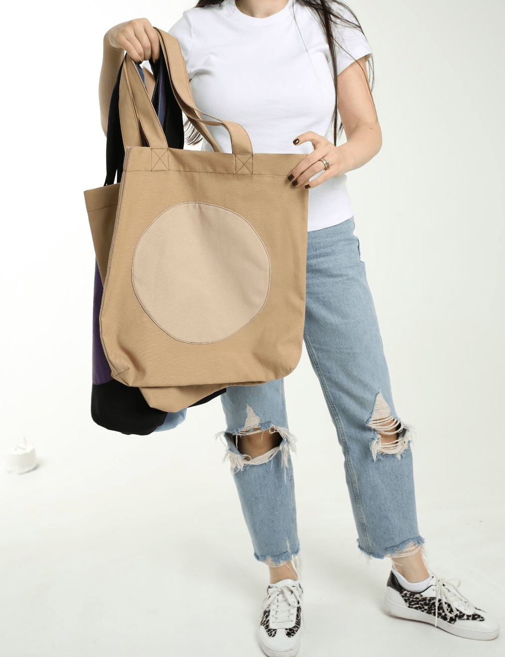 SOFT CANVAS COTTON TOTE BAG Baleni
