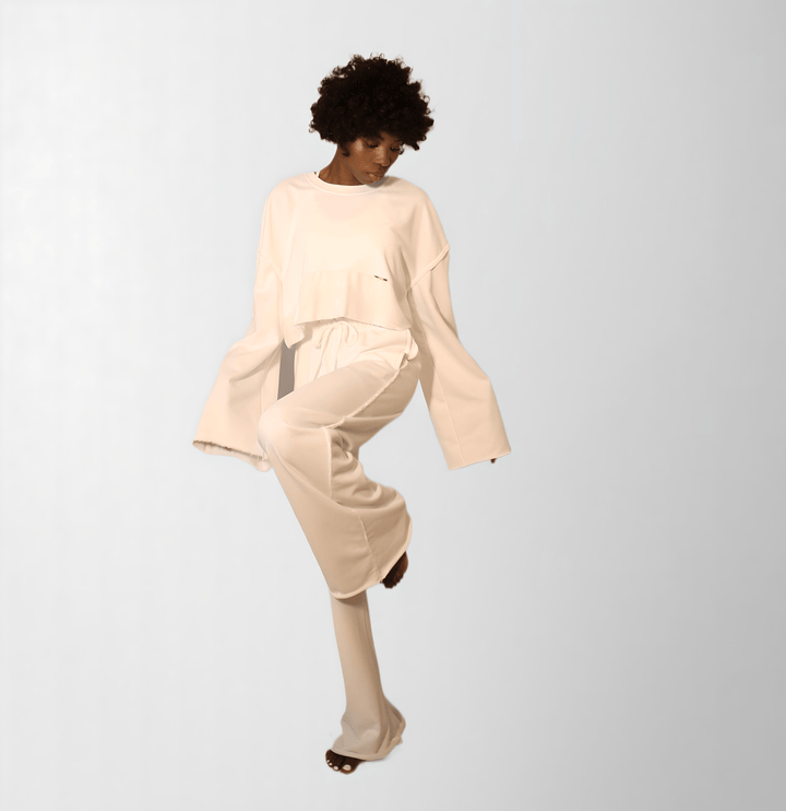Cotton Three Pieces Silk Velvet Tracksuit