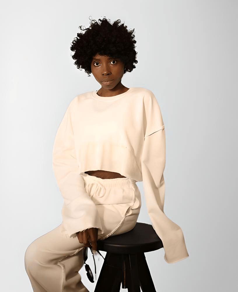 Cotton Three Pieces Silk Velvet Tracksuit