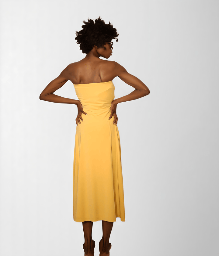 Organic Cotton Strapless Dress