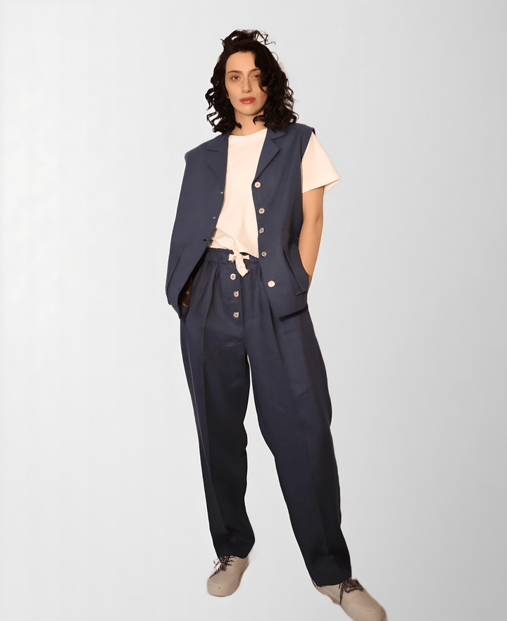 Linen Vest Outfit