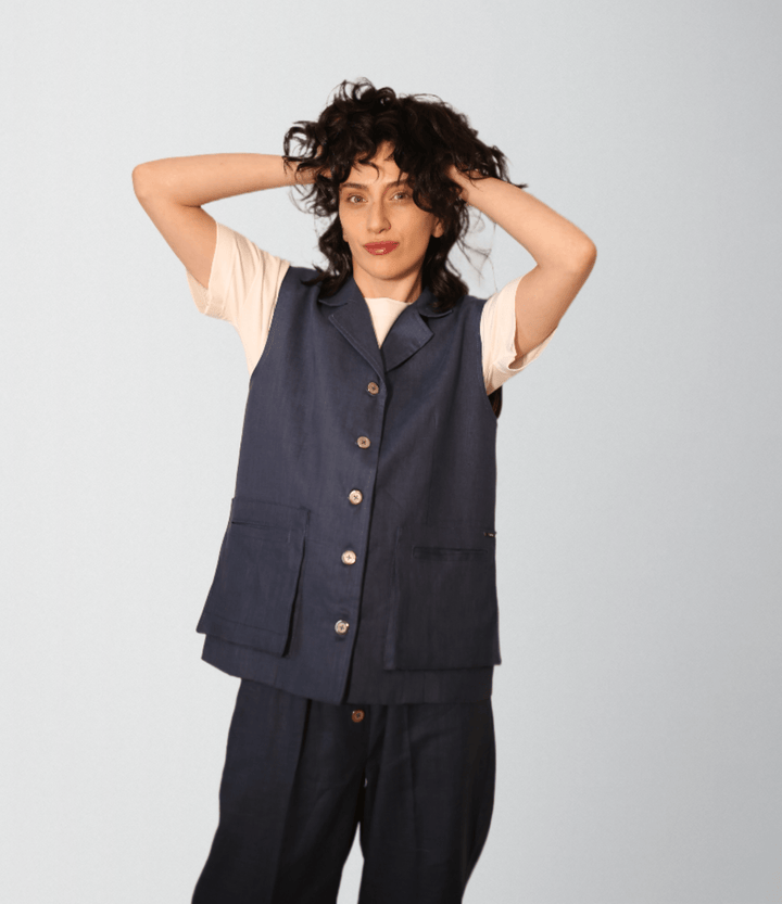 Linen Vest Outfit