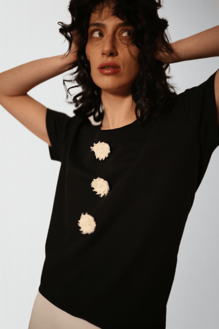 Cotton Elastane Blouse