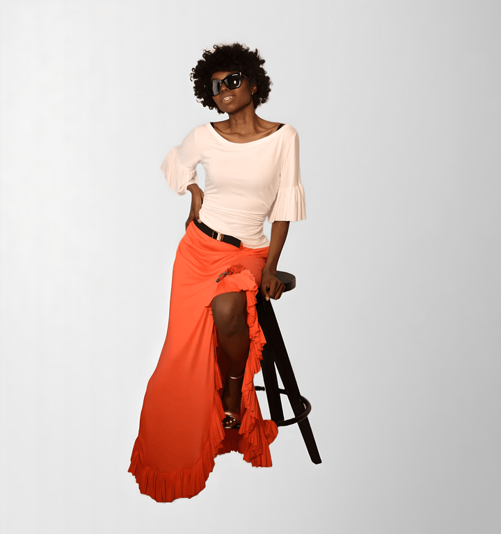 Soft Bamboo Cotton Jersey Skirt
