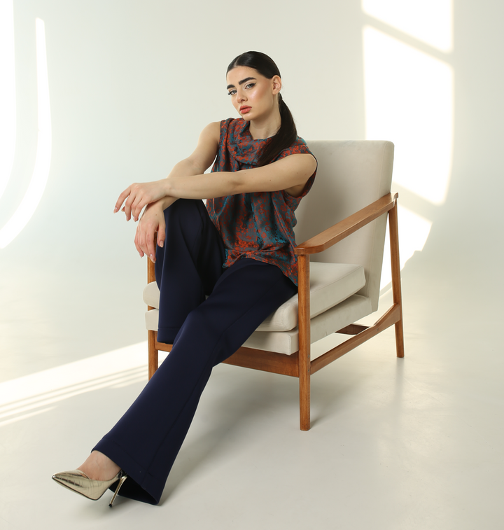 Lightweight Woven Mulberry Silk Blouse