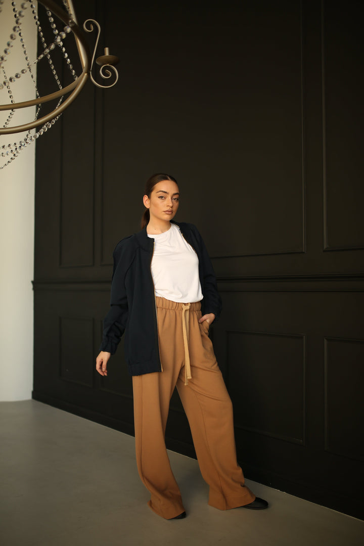 Heavy Virgin Cotton Bomber Jacket