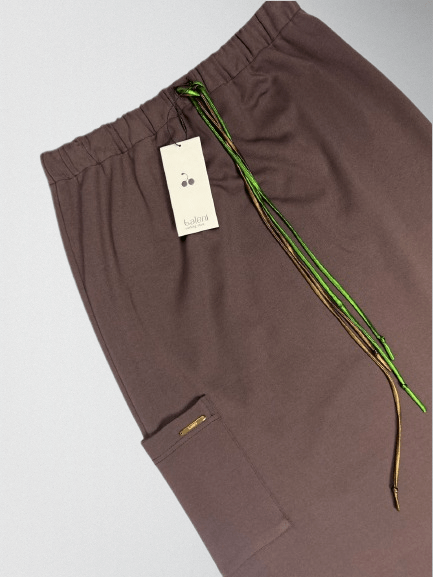 Heavy Cotton Spandex Cargo Skirt