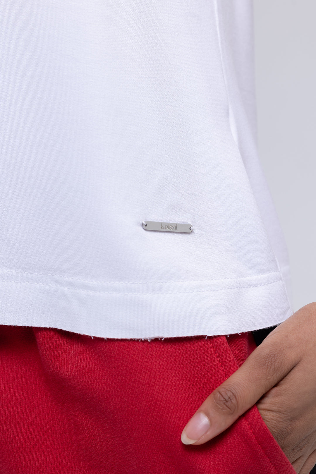 Hemp Spandex Cotton Crew-Neck T-Shirt