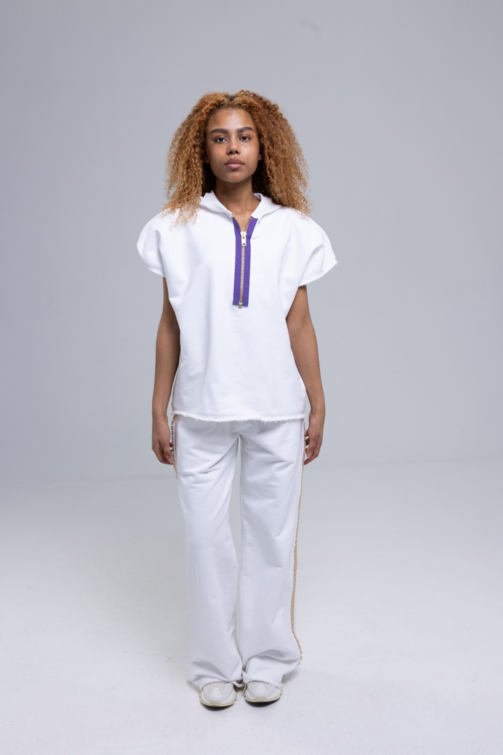 Heavyweight Raw-Edged Cotton Outfit