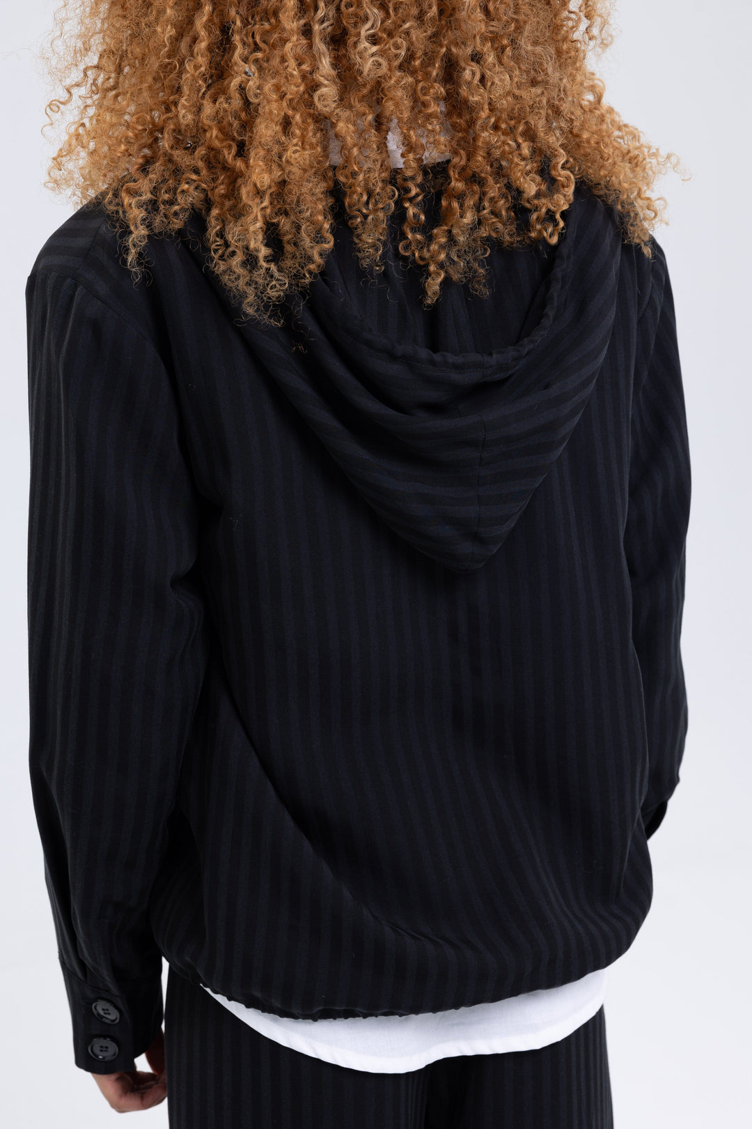 Striped Wide-Leg Woven Tracksuit