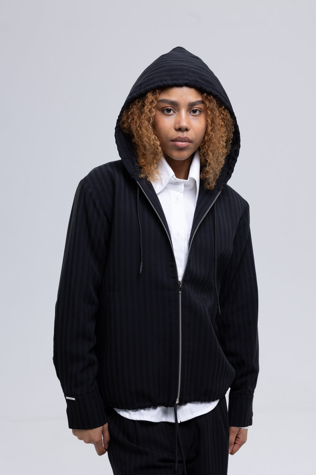 Striped Wide-Leg Woven Tracksuit