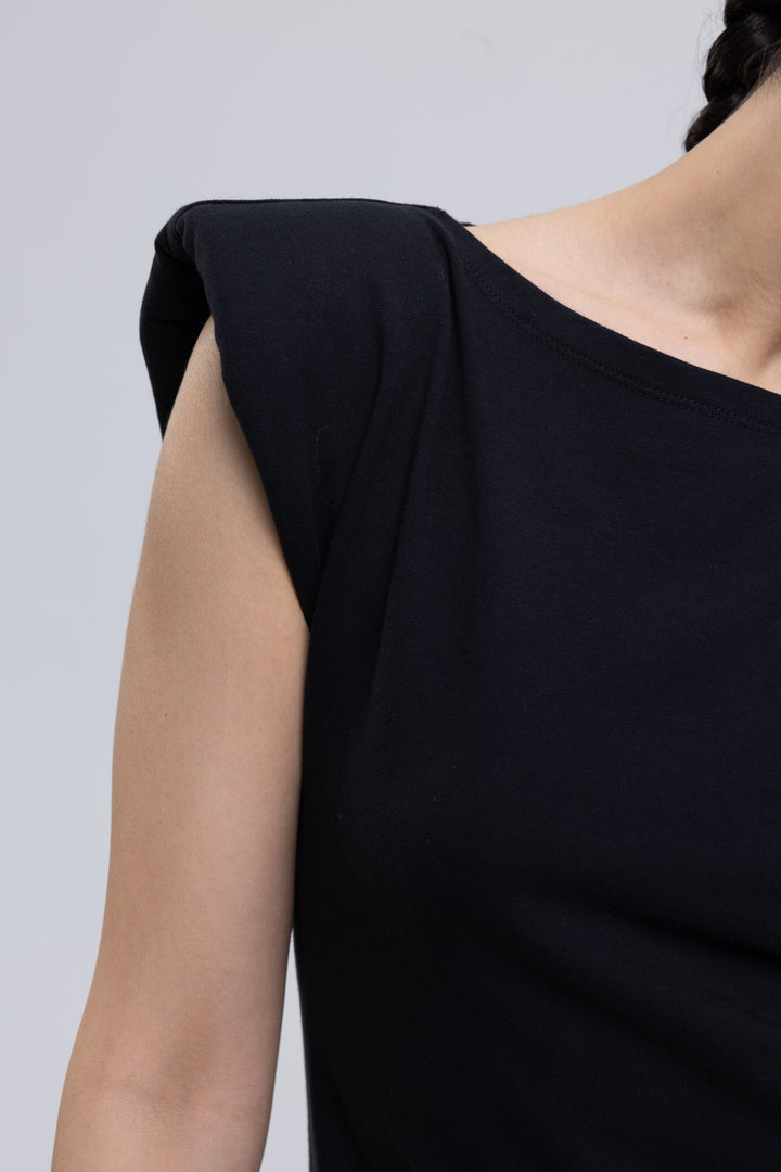 French Terry Cotton High-Quality Dress