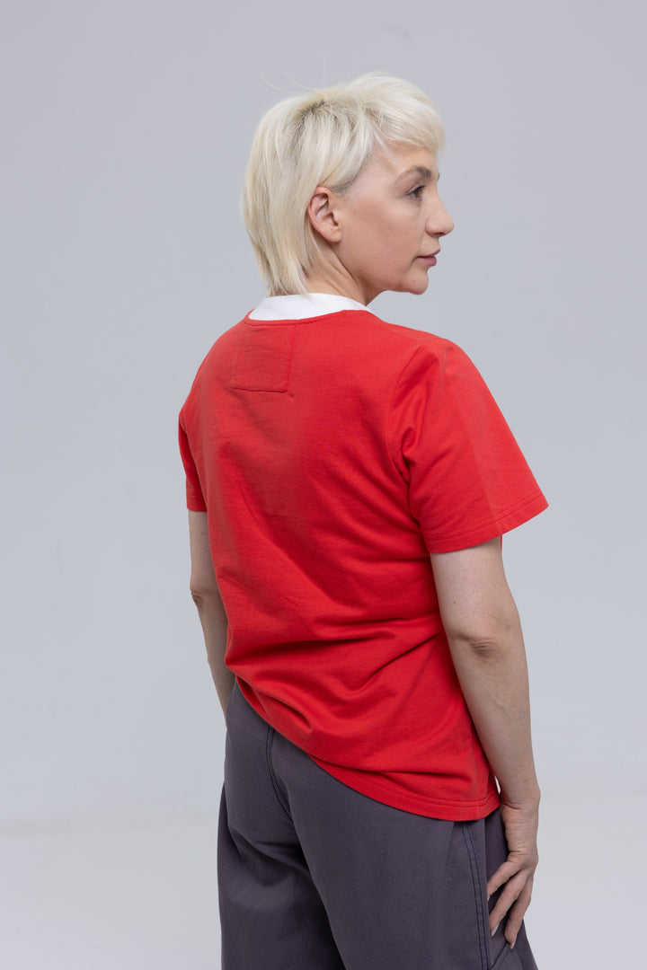 Crew-Neck Cotton Elastane T-Shirt