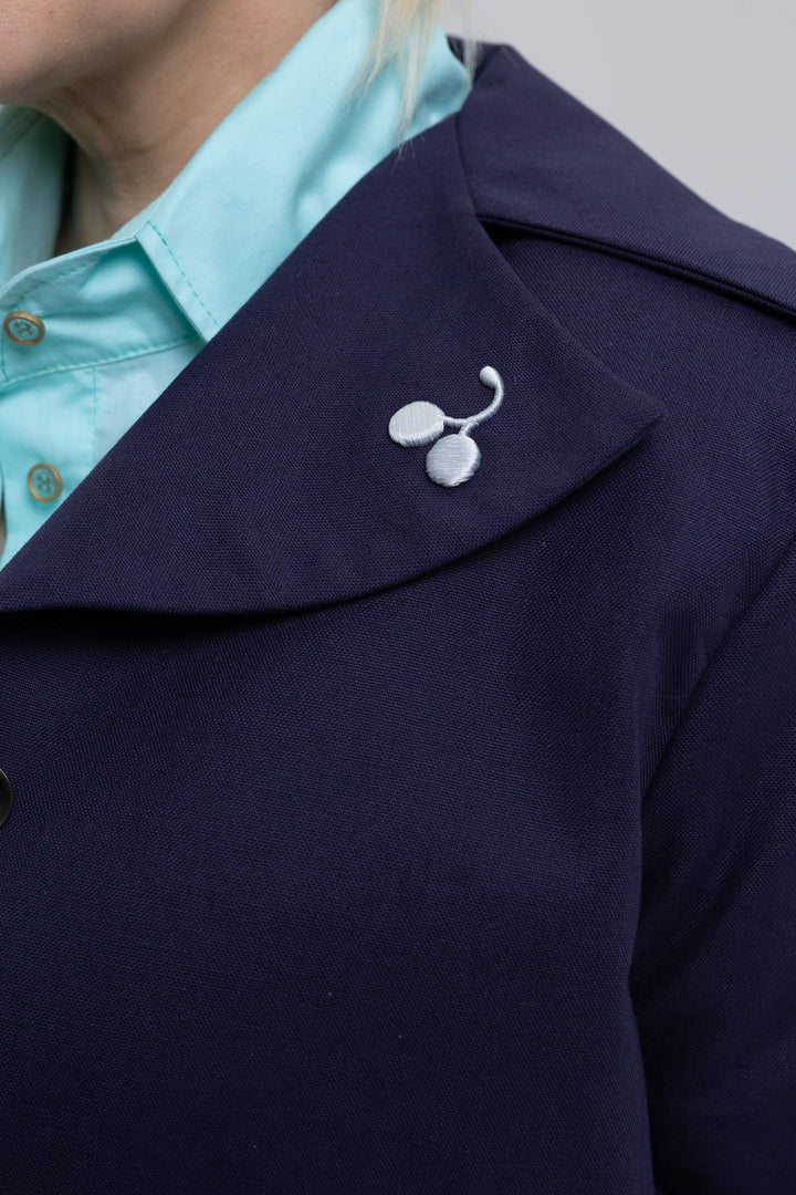 Soft Cotton Canvas Blazer