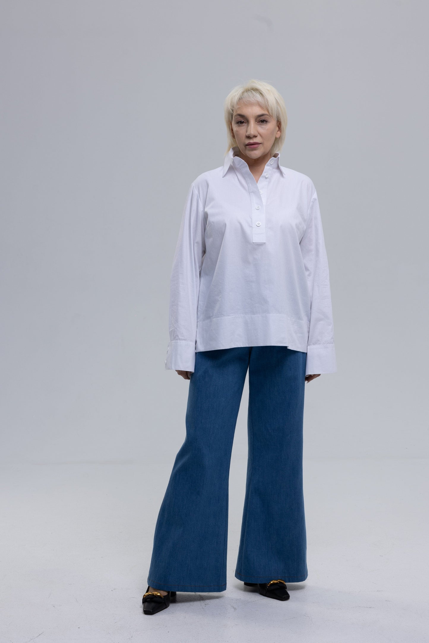 Twill cotton shirt