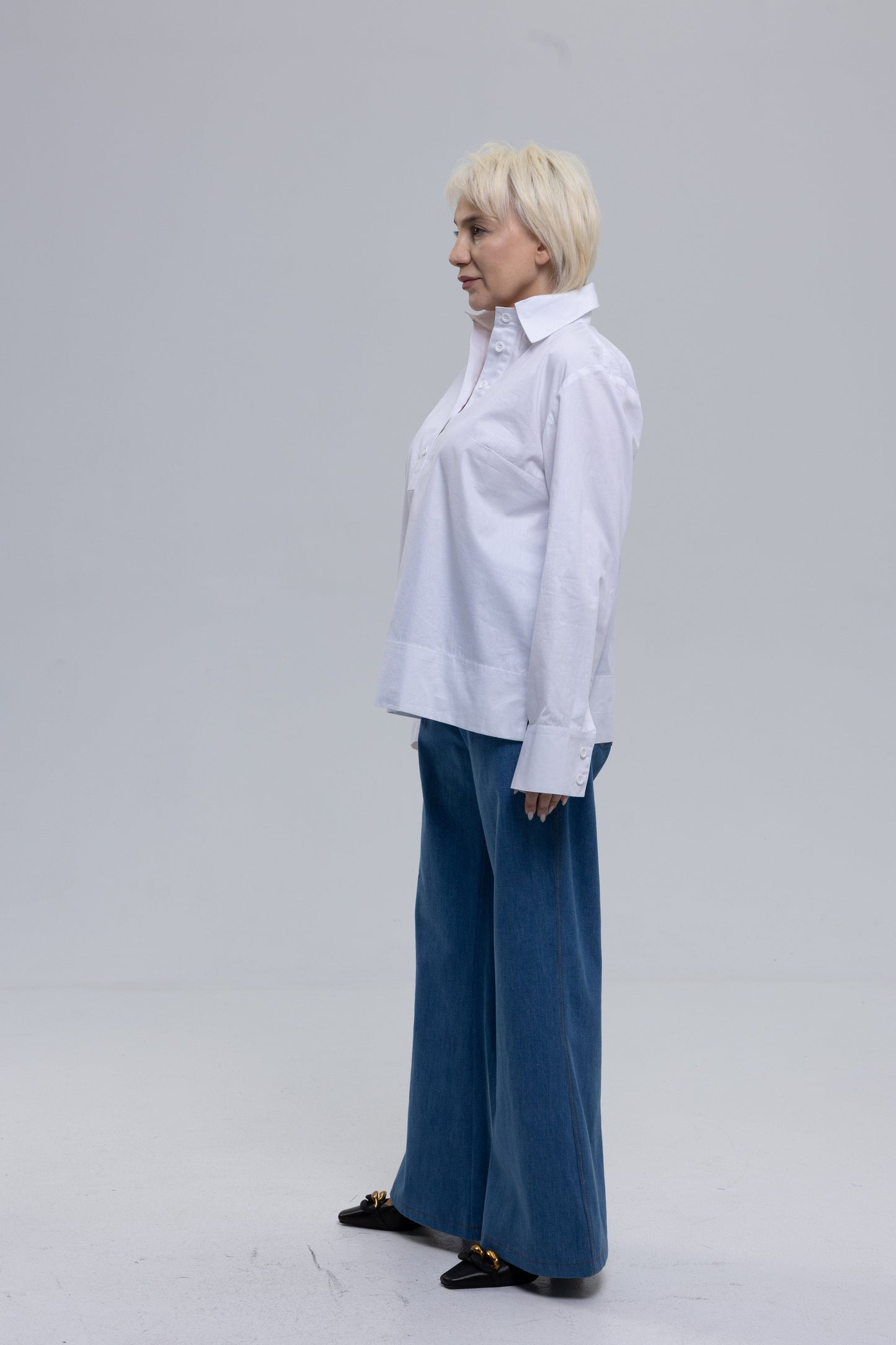 Twill cotton shirt