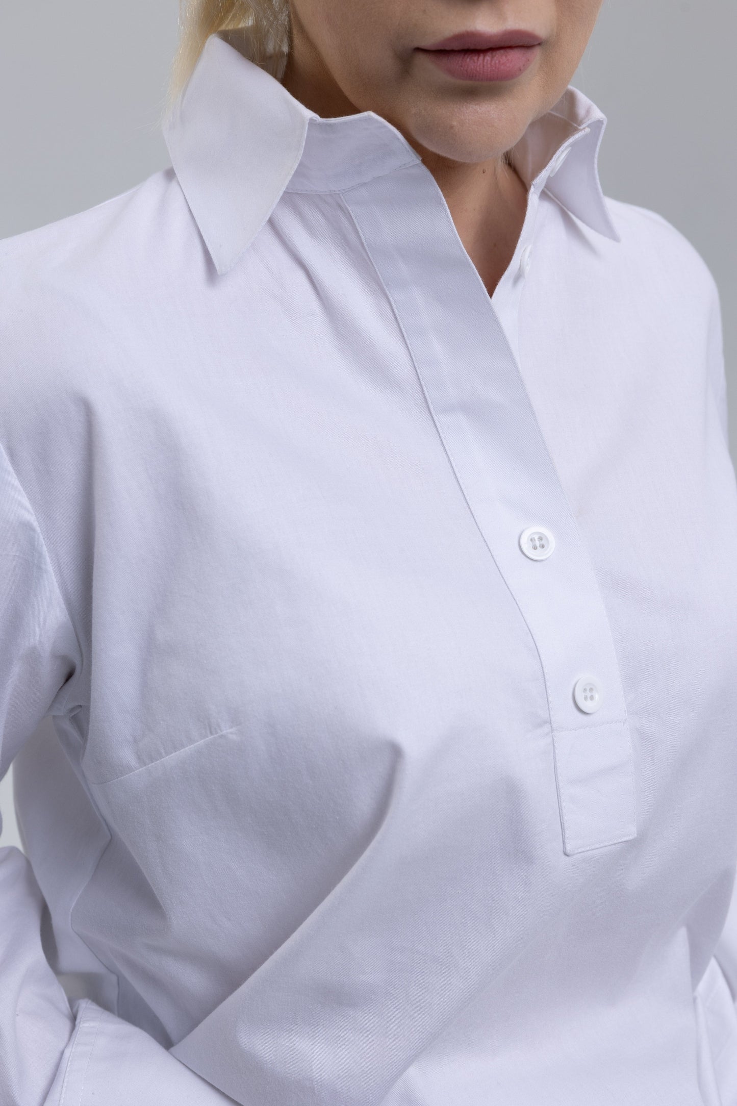Twill cotton shirt