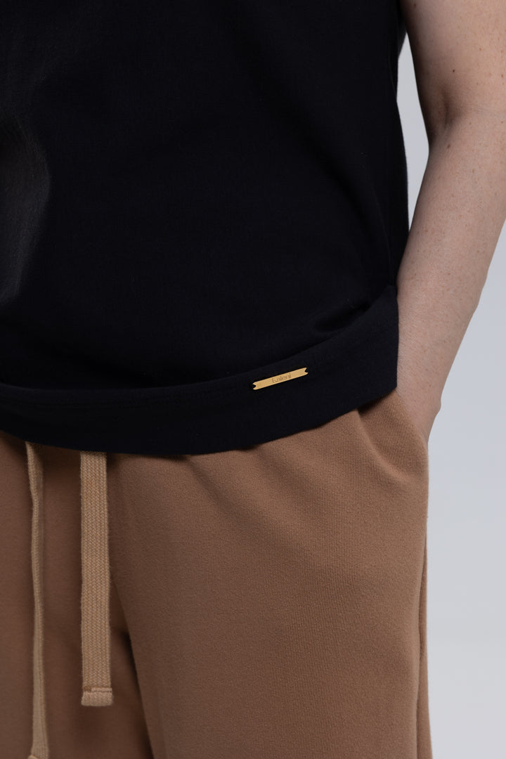 Soft Organic Cotton Eco Jersey Turtleneck Top
