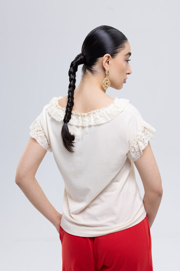 Spandex Cotton Casual Blouse