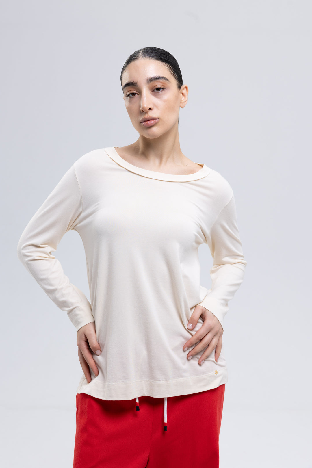 Hemp Spandex Cotton Casual Top