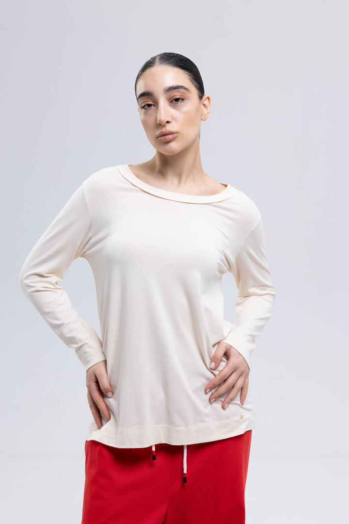 Hemp Spandex Cotton Casual Top