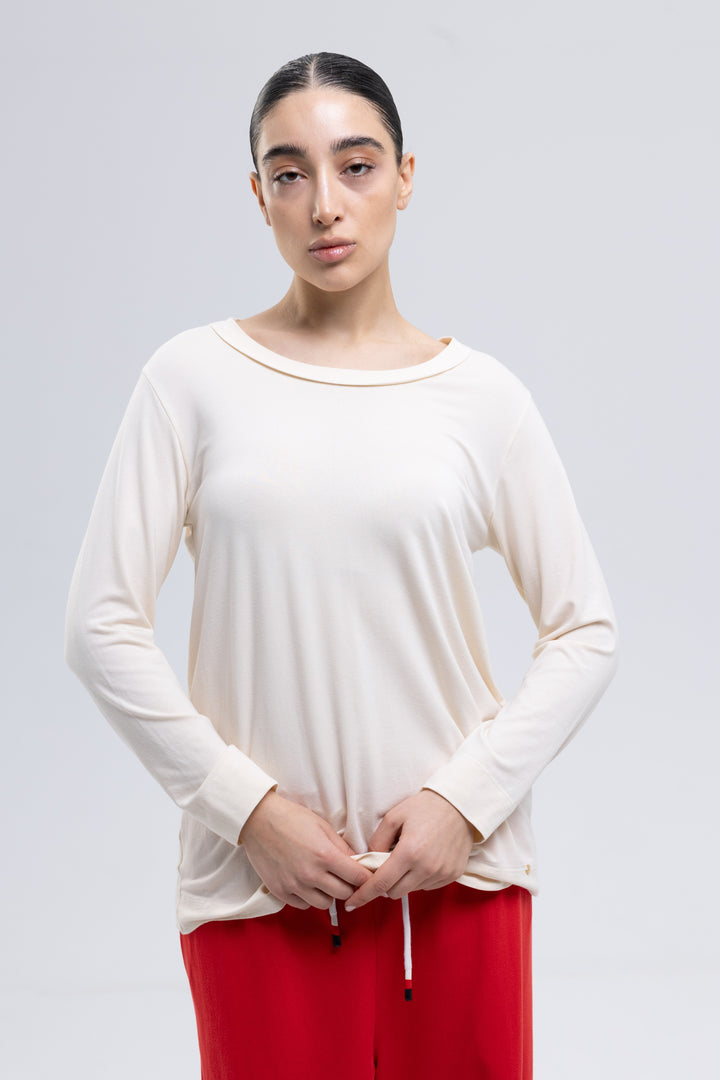 Hemp Spandex Cotton Casual Top