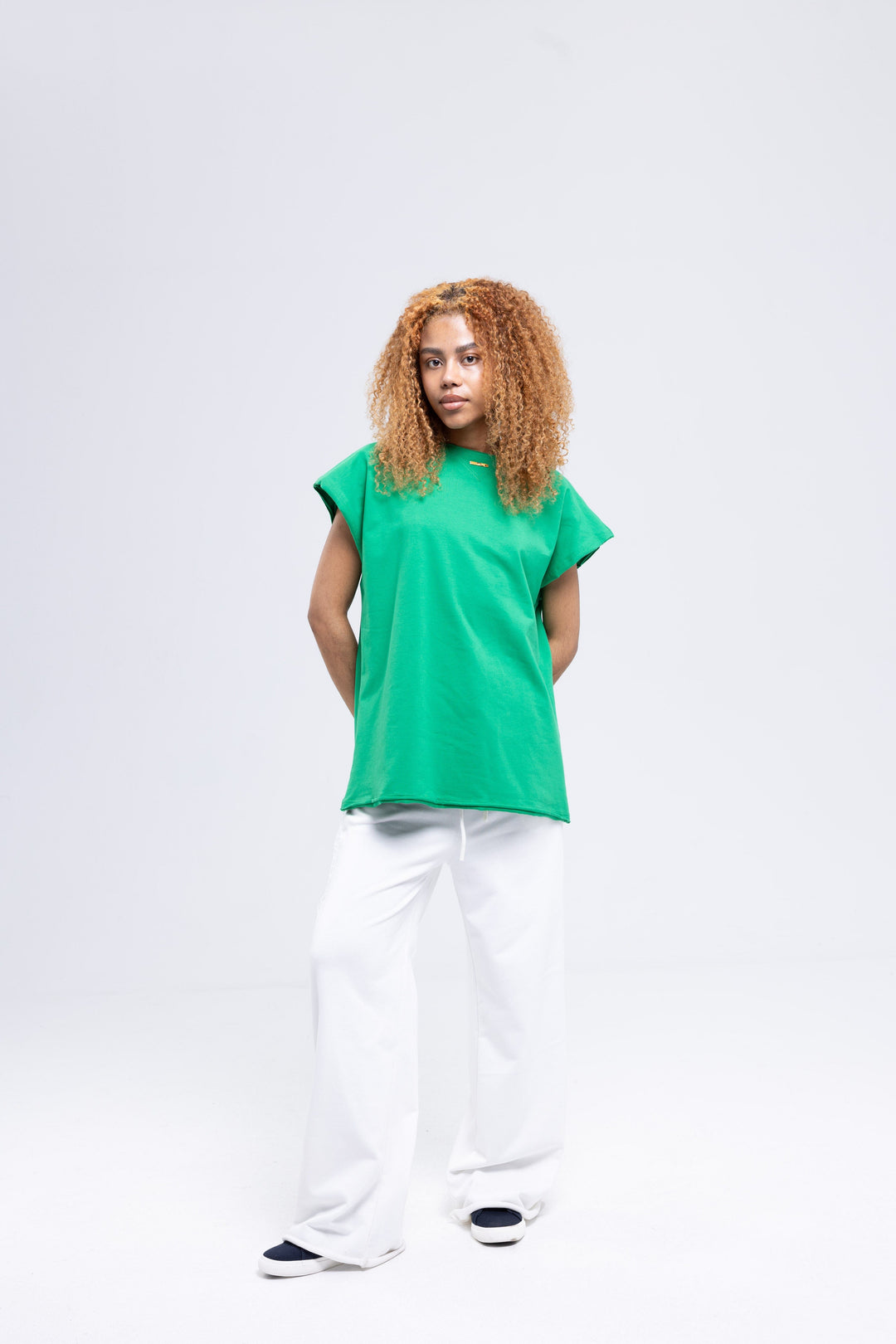 French Terry Cotton Elastane T-Shirt