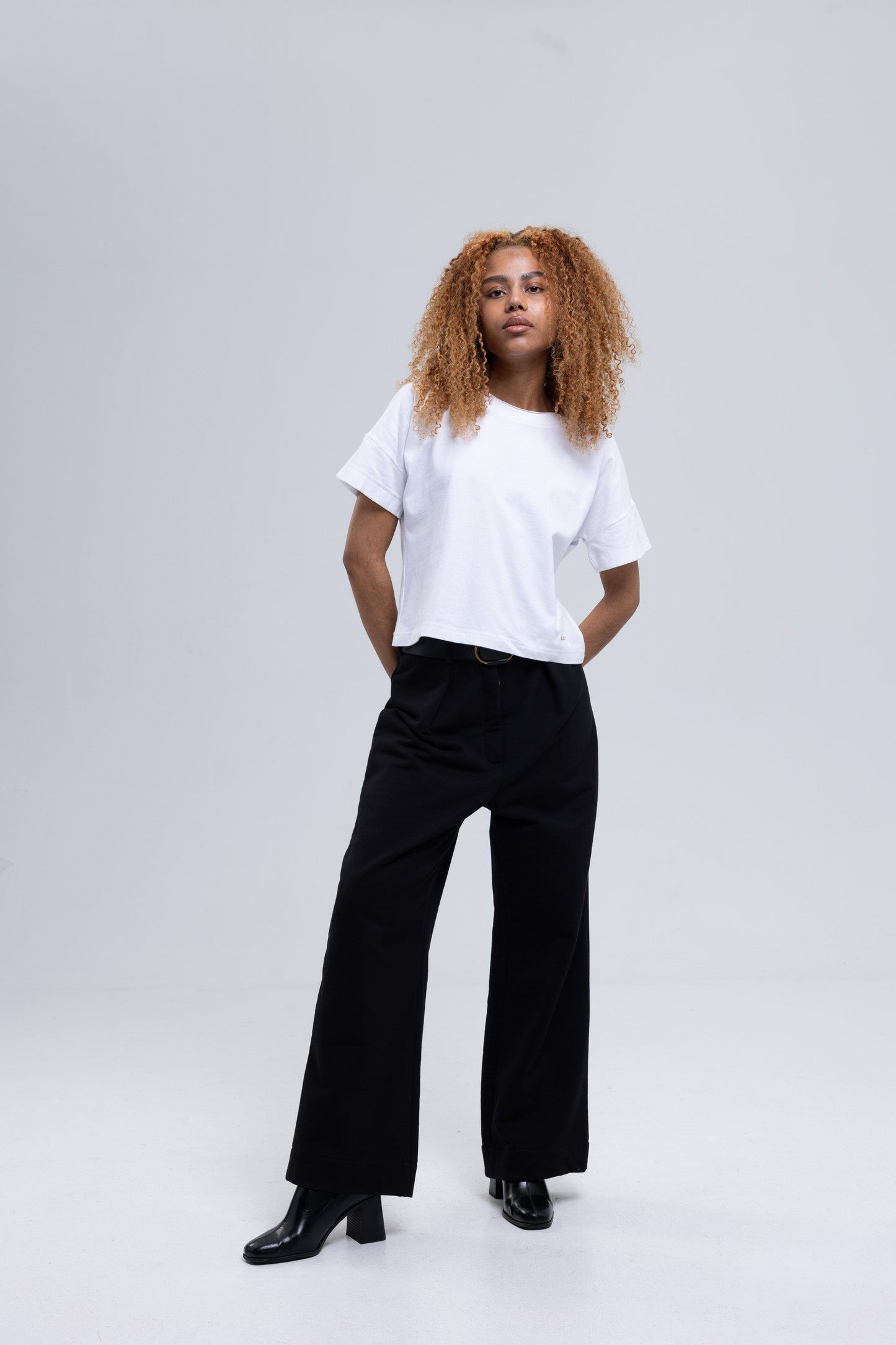 Virgin cotton heavy pants