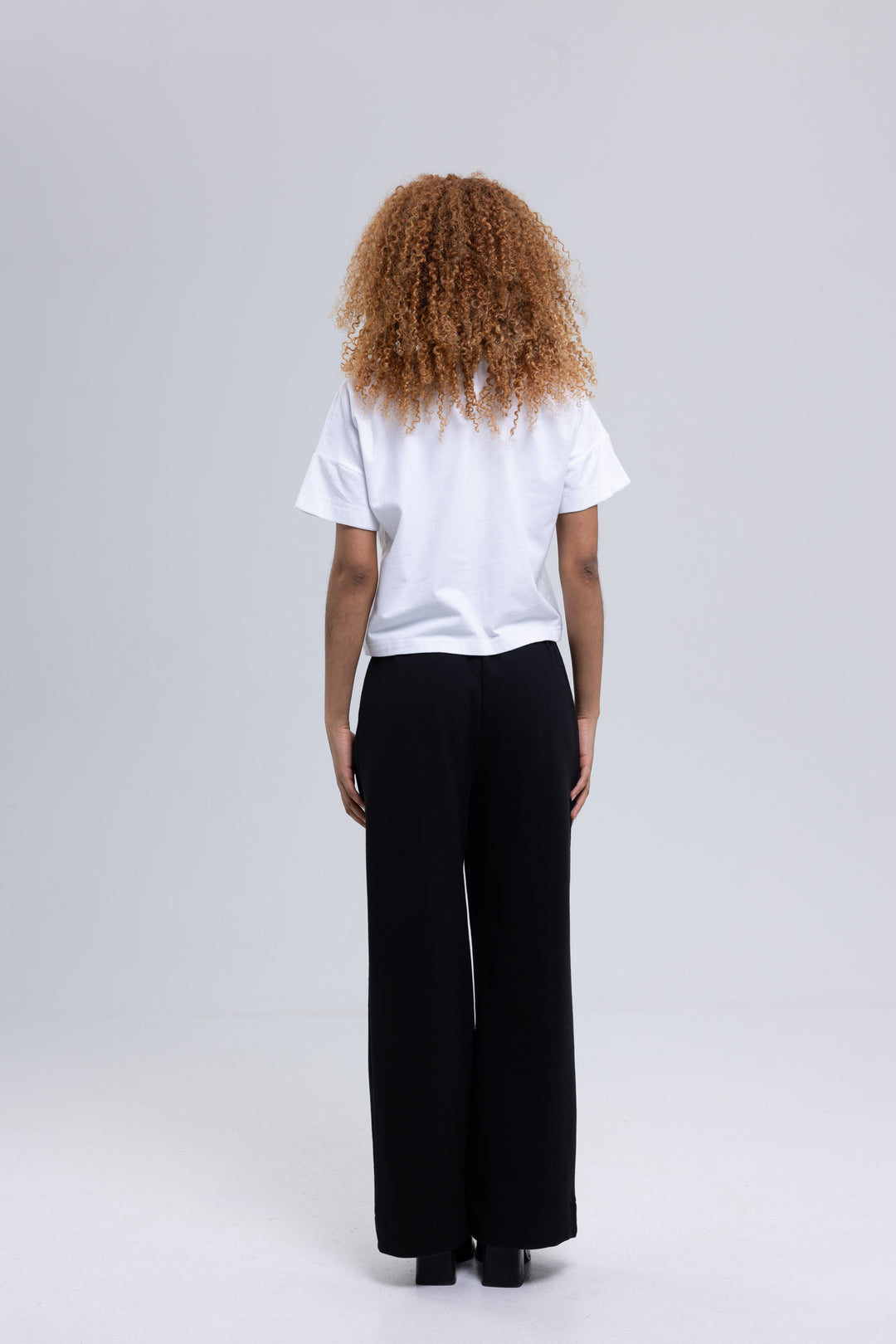 Wide-Leg Virgin Cotton Heavy Trousers