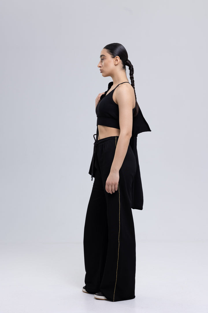 Cotton Woven Three Pieces Tracksuit