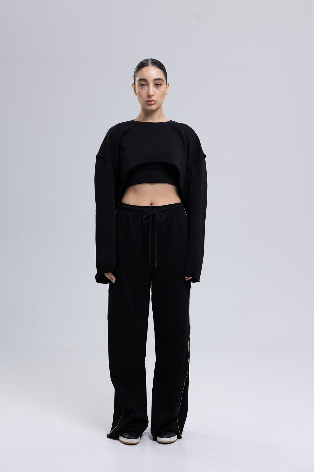 Cotton Woven Three Pieces Tracksuit