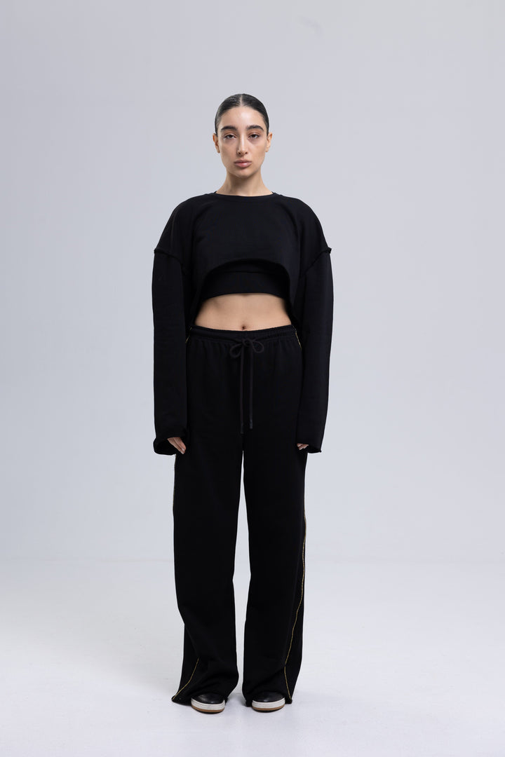Cotton Woven Three Pieces Tracksuit