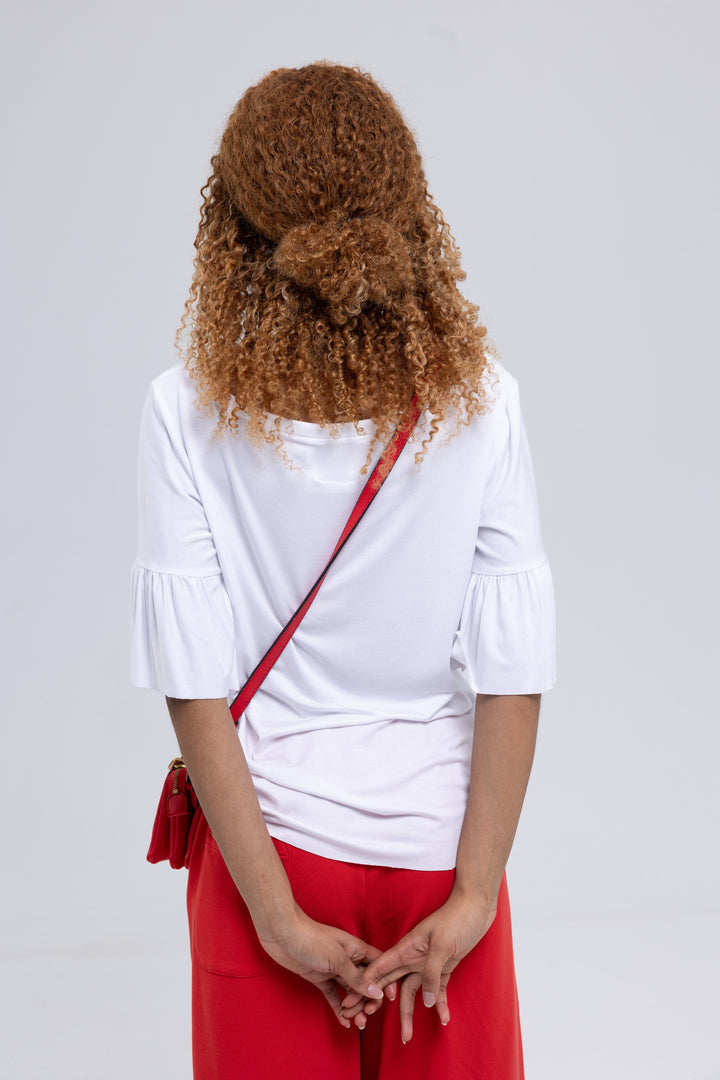 Cotton Bamboo Jersey Blouse