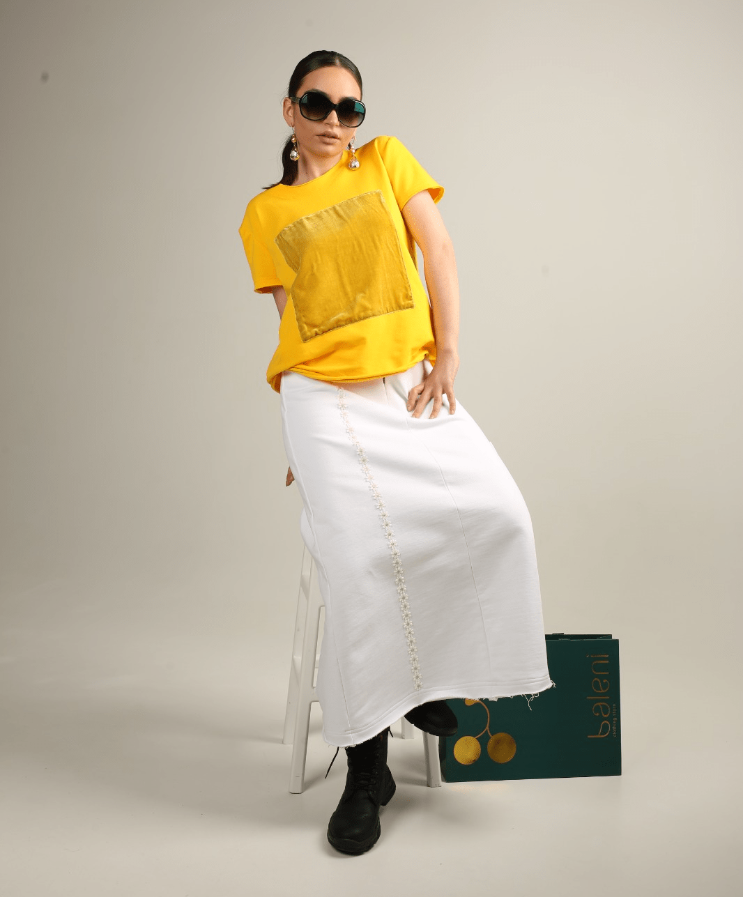 Soft Silk Velvet Cotton Elastane T-Shirt