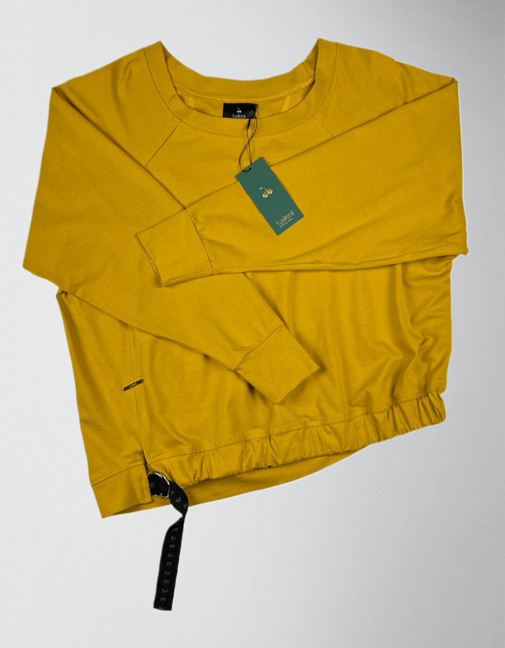 Long sleeves soft organic cotton eco jersey top - Baleni