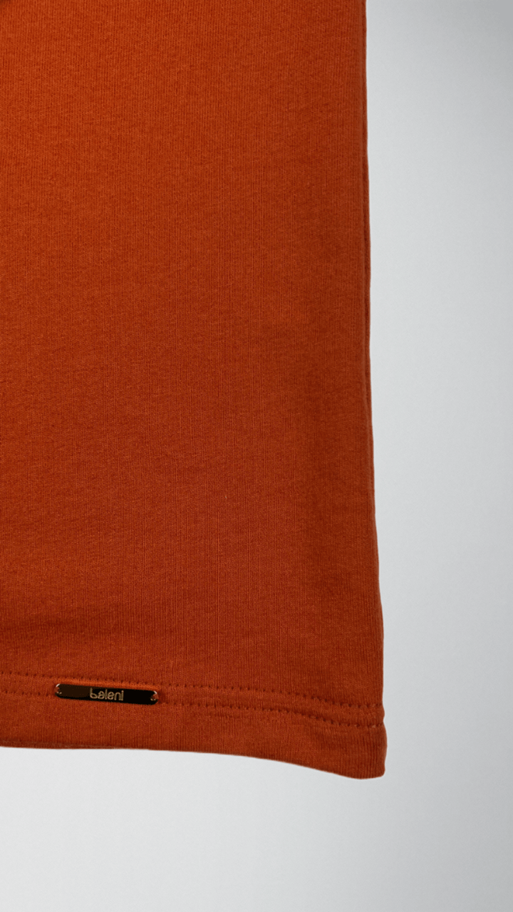 Organic Cotton High-Neck Top