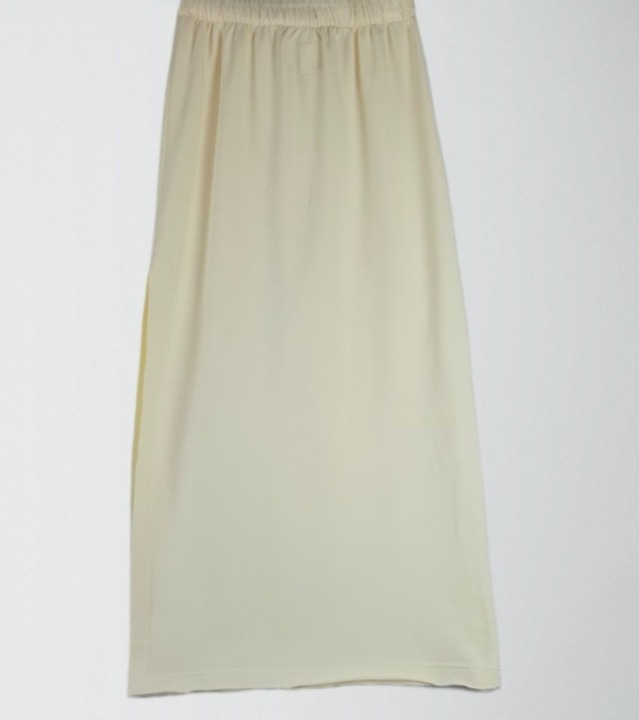 French Terry Cotton Elastane Maxi Skirt